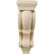 Ekena Millwork 6"W x 7 1/2"D x 18"H Extra Large Traditional Wood Corbel, Rubberwood CORW06X08X18TRRW - alternate 2